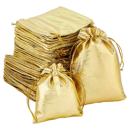 100Pcs 2 Styles Organza Drawstring Bags OP-PH0001-42-1