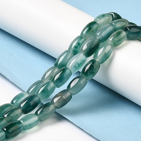 Natural Dyed White Jade Beads Strands X-G-M402-A01-10-1