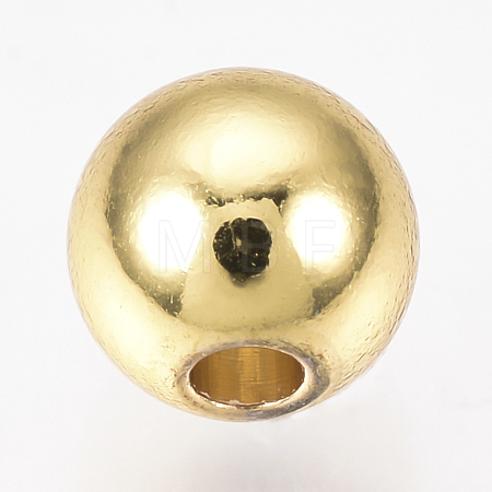 Brass Beads KK-Q738-8mm-03G-1
