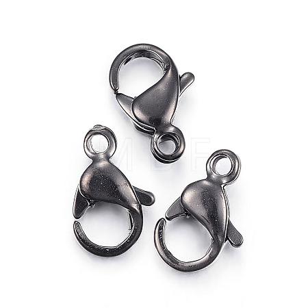 304 Stainless Steel Lobster Claw Clasps STAS-H353-A-02B-1