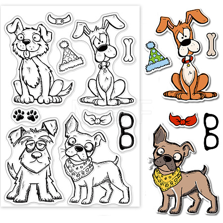 PVC Plastic Stamps DIY-WH0167-57-0522-1