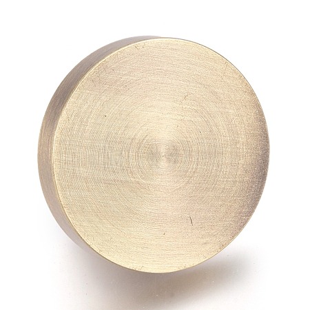 Blank Wax Seal Brass Stamp Head AJEW-K027-01AB-1