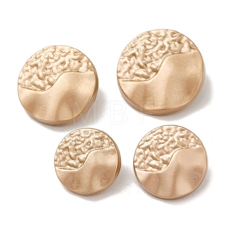 40Pcs 4 Style Alloy Shank Buttons BUTT-FG0001-05-1