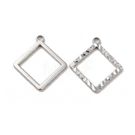 Non-Tarnish 304 Stainless Steel Pendants STAS-H212-20P-1