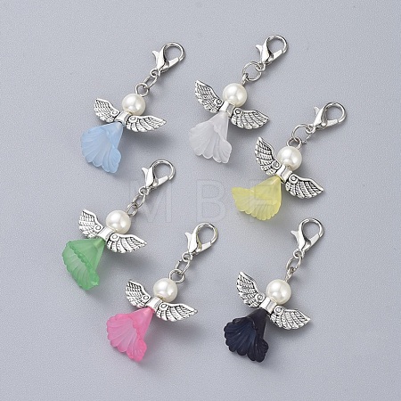 Acrylic Pendants HJEW-JM00384-1