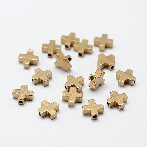 Brass Beads KK-P095-11-1