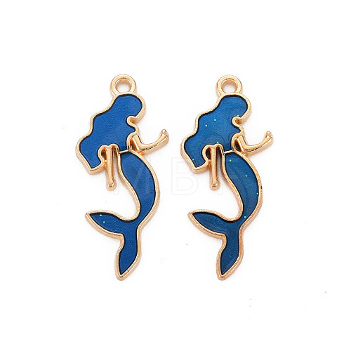 Alloy Enamel Pendants ENAM-N054-021E-1