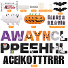 Halloween Decoration Paper Flag Banners DIY-WH0453-12A-2