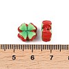 Printed Cinnabar Beads CARL-A001-01A-3