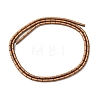 Electroplated Synthetic Non-magnetic Hematite Beads Strands G-K366-I02-02-2