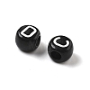 Opaque Acrylic Beads OACR-D282-01B-3