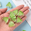 Transparent Enamel Acrylic Beads LS-TACR-S155-001D-5