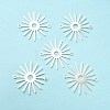 Brass Connector Charms KK-H435-10S-5