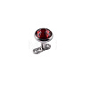 Stainless Steel Rhinestone Dermal Anchor Base/Top for Women Men WGB1D88-41-1