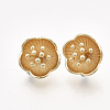 Brass Stud Earring Findings KK-T038-587G-NF-2