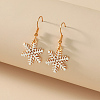 Simple Christmas Alloy Dangle Earrings LJ9715-10-1