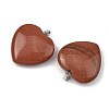 Synthetic Goldstone Pendants GG-K002-12A-06-2