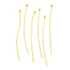 Brass Ball Head Pins KK-G502-03G-1