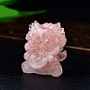 Natural Rose Quartz PiXiu Display Decorations PW-WG22F9A-08-1