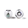 Christmas Opaque Glass Beads X-EGLA-R113-02E-2