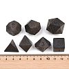 Natural Wood Polyhedral Dice Set WOOD-A027-01C-3