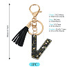 1Pc Resin Letter Keychains KEYC-TADJ0001-09V-3