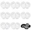 Gorgecraft 6 Pairs Silicone No Slip Flip Flop Pads AJEW-GF0005-31-1