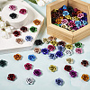 108Pcs 18 Colors Aluminum Beads FALUM-TA0001-01-15