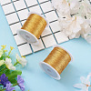 2 Rolls Round PET Metallic Thread MCOR-TADJ0001-01A-01-5