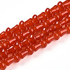 Baking Paint Glass Beads Strands DGLA-N007-01B-1
