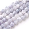 Natural White Jade Beads Strands G-F545-E-2