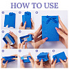 Rectangle Glitter Paper Gift Bags CARB-TAC0002-05D-5