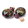 Handmade Lampwork Perfume Bottle Pendants LAMP-H072-01B-2
