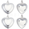 10Pcs Rack Plating Brass Pendants KK-BBC0017-36A-1
