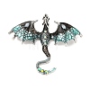Alloy Rhinestone Big Pendants FIND-I060-01AS-04-1