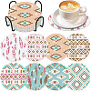 DIY Diamond Coaster Painting Kit PW-WGA2101-08-1