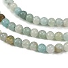 Natural Flower Amazonite Beads Strands G-M438-A08-01-3