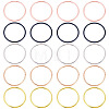 20Pcs 5 Colors Iron Rings FIND-TA0011-03-2