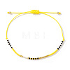 Bohemian Glass Seed Bead Braided Bracelets LS-WO6368-13-1