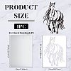 Large Plastic Reusable Drawing Painting Stencils Templates DIY-WH0202-094-2