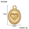 304 Stainless Steel Charms SA-OY001-19G-2