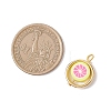 Handmade Polymer Clay with CCB Plastic Bead Frames Pendants PALLOY-JF04753-2