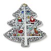 Christmas Theme Acrylic Pendants OACR-E024-01C-1