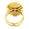 Natural Mixed Stone Finger Rings RJEW-Q822-53G-4