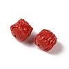 Synthetic Coral Carved Beads CORA-C001-03-2