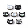 Natural Black Lip Shell Beads SSHEL-N032-47-2