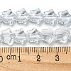 Baking Paint Transparent Glass Beads Strands DGLA-A07-T8mm-KD05-4