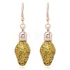Christmas Theme Alloy Plastic Dangle Earrings FS-WG6FBD6-23-1