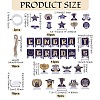 3Bags 3 Styles Graduation Season Paper Hanging Banners for Party Decorations AJEW-NB0009-40B-2