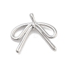 Brass Pave Clear Cubic Zirconia Pendants LS-KK-Z061-20P-01-1